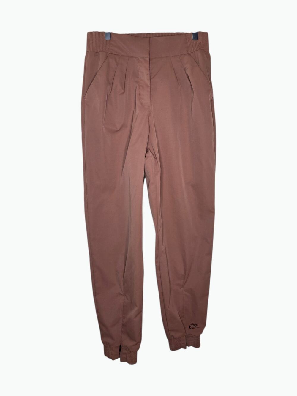 Nike Dri-FIT Tech Pack High Waisted Trousers Tan Brown Women's Small